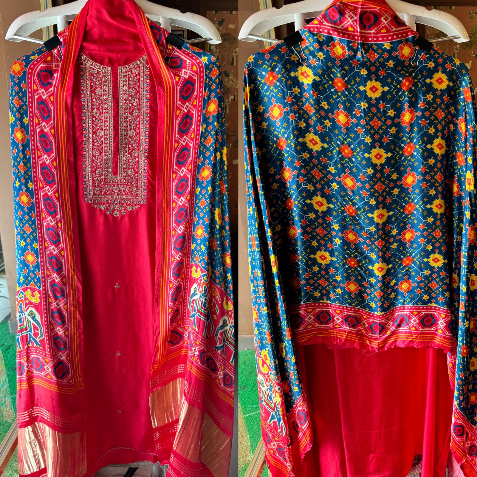 Pure Silk Shirt with Beautiful Dori